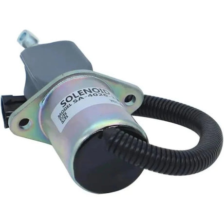 Se adapta al motor diésel Cummins 5.9L 8.3L con regulador de RQV-K Bosch solenoide de apagado de combustible de 12V SA-4026-12 SA-4124-12