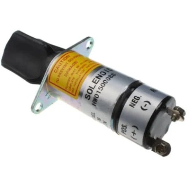 12V 3 Terminals Brandstofuitschakeling Solenoïde 1502-12A6U1B1S1A 1500-2083 Vervang Woodward