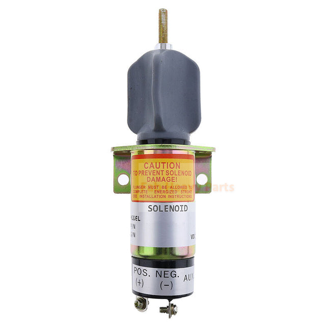 Solenoide de apagado de 12 V 1500-3026 1502-12C2U1B5S2 103007 compatible con Woodward Skyjack SJ600 SJ6826 RT SJ6832 RT SJ7027 RT