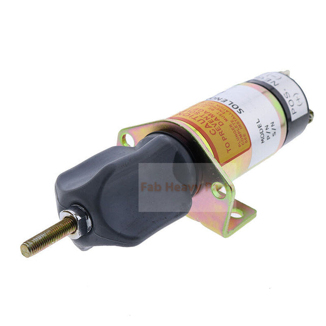 12V ShutDown Solenoid 1500-3026 1502-12C2U1B5S2 103007 Fits for Woodward Skyjack SJ600 SJ6826 RT SJ6832 RT SJ7027 RT