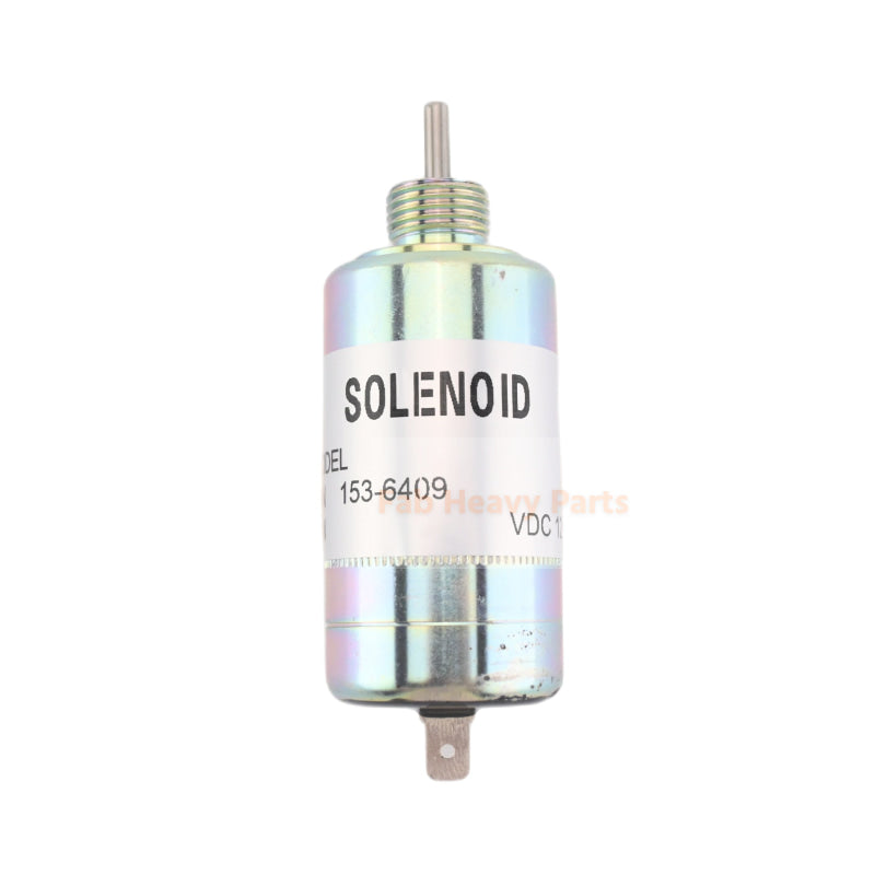 Shut Off Solenoid 153-6409 1536409 Fits for Caterpillar CAT Engine 3003 3014 3024 C0.5 Excavator 301.5 304.5 301.6