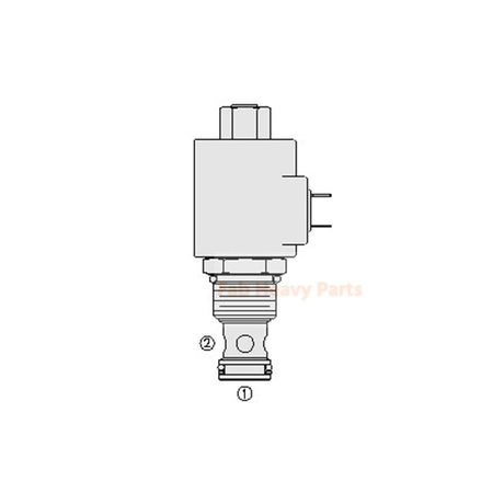 Magnetkartuschenventil SV12-23-0-N-00 SV12230N00 Passend für HydraFits Force