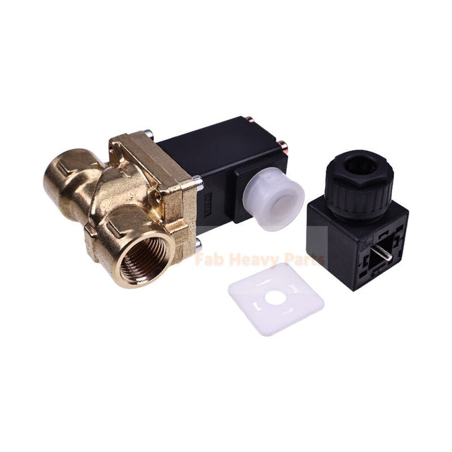 Válvula solenoide 100008870 11482274 compatible con compresor de aire Compair