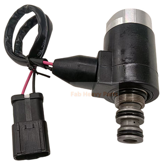 Solenoid Valve 714-11-16830 Fits for Komatsu S4D102E-1 Engine WA100-3 WA120-3 WA150-3 WA180-3 WA200-3 WA300L-3 Loader