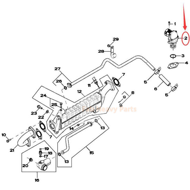 Solenoidiventtiili AL177485 Sopii malleihin John Deere 6105M 6115M 6125M 6130 6130M 6230 6330 6430 6530 6534 6630 7130 7230