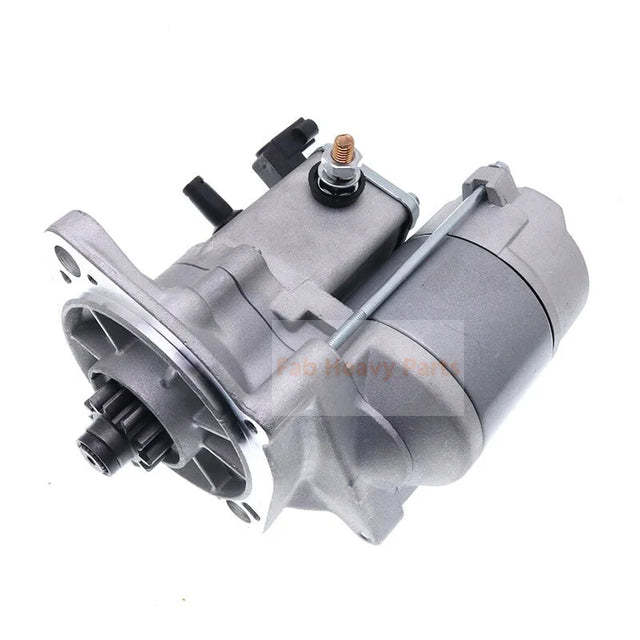 Motor de arranque 119620-77011 para motor Yanmar 3TNE74 3T72 3TNA72 compatible con John Deere 430 455 F925 F932 F935 755 756 Tractor 12V 11T