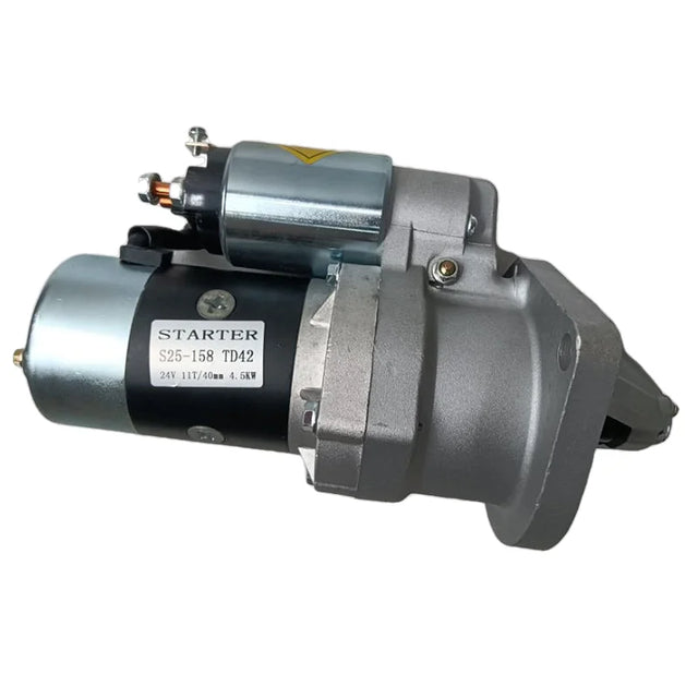 For Hitachi Excavator EX60 EX70 Engine TD42 BD30 Starter Motor S25-158 23100-06J01