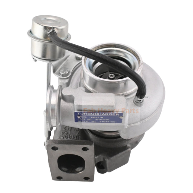 Turbocompresseur Turbo HE221W 4040569, compatible avec moteur Cummins QSB4.5 QSB QSB4