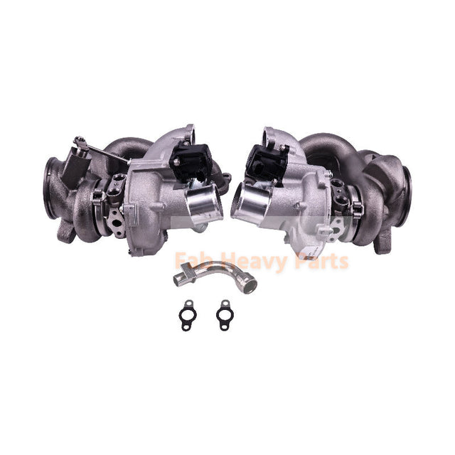 Turbocompresseur LH & RH Turbo RHF5 302370 302369, adapté au moteur Maserati M156 M157 321.MA1T14 Ghibli Quattroporte Levante Q4 V6 3.0L