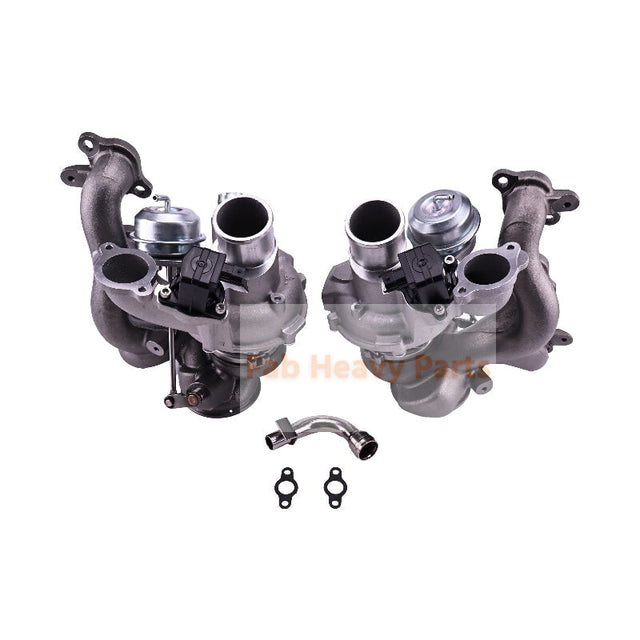 Turbocompresseur LH & RH Turbo RHF5 302370 302369, adapté au moteur Maserati M156 M157 321.MA1T14 Ghibli Quattroporte Levante Q4 V6 3.0L