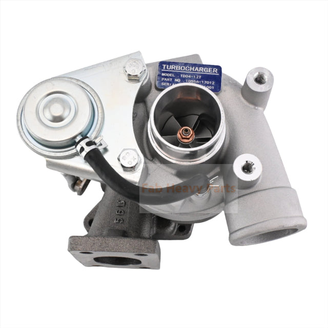 Turbocompresor 1G556-17012 para motor Kubota V3300DI-T