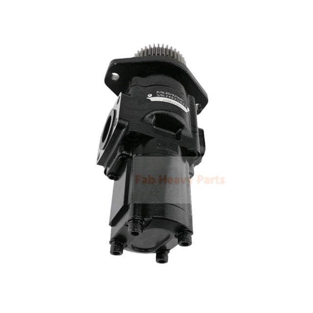 Pompe hydraulique double 20/925647, compatible avec JCB SD80 PD80 PD55 S55 PD70 SD40 PD40