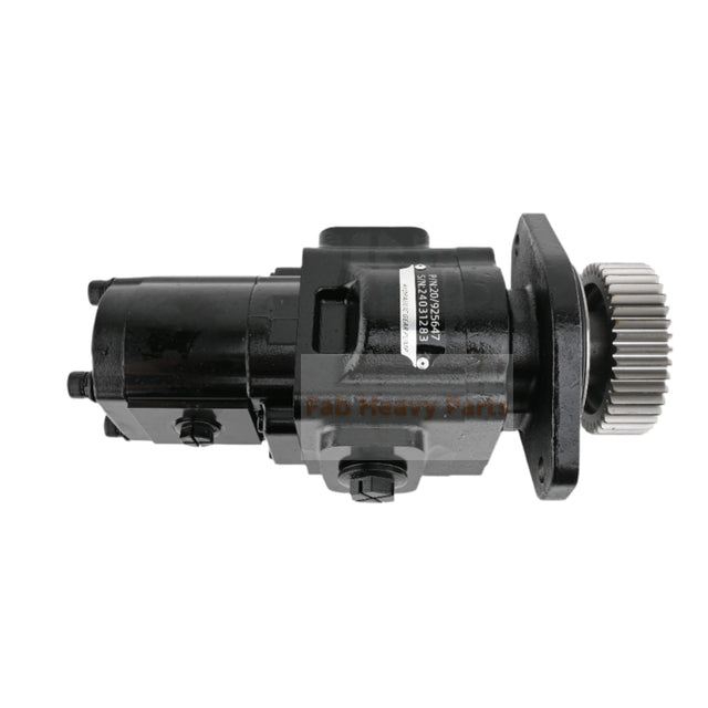 Pompe hydraulique double 20/925647, compatible avec JCB SD80 PD80 PD55 S55 PD70 SD40 PD40