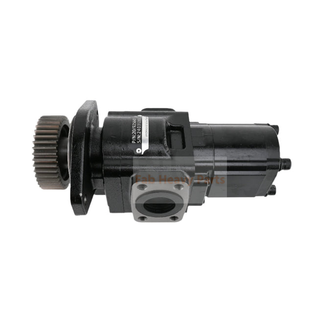 Pompe hydraulique double 20/925647, compatible avec JCB SD80 PD80 PD55 S55 PD70 SD40 PD40