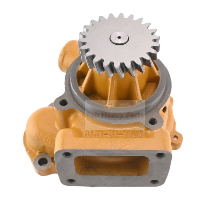 Pompe à eau Ass'y 6151-61-1121 6151-61-1101 6151-61-1102 pour moteur Komatsu PC300-3 PC400-5 W/S6D125