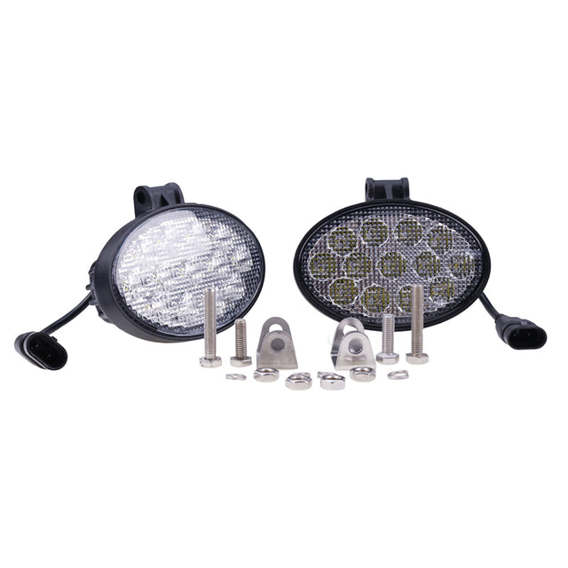 2 STK LED arbeidslampe 87001315 Passer til CASE Loader 1221E 1221F 570NEP 580N 580SN 590SN