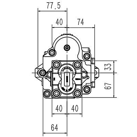 OEM PVD-1B-32S, PVD1B32S Hydraulikpumpenbaugruppe Neu