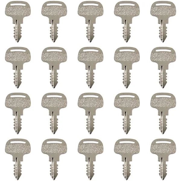 20 PCS Key 18510-63720, 18510-63620 Fits Kubota M4900 M5700 M6800 M8200 M9000 - Fab Heavy Parts