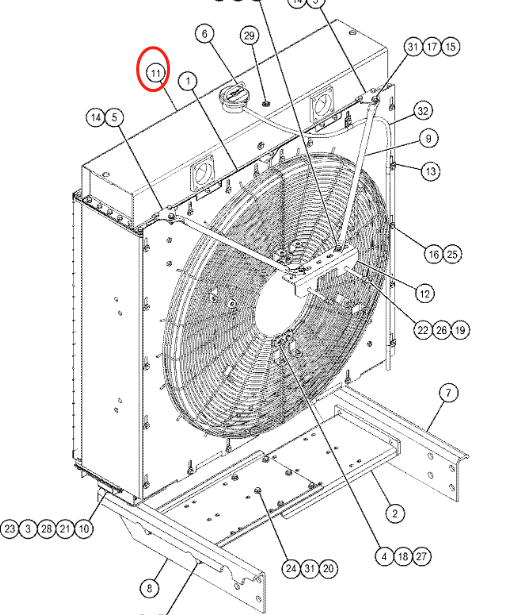 Radiador hidráulico 8N4880 8N-4880 compatible con Caterpillar CAT 3406 3406B 3406C D379 3408 3408B 3408C 3412 3412C 3412E D379B G3406 G3408 G379