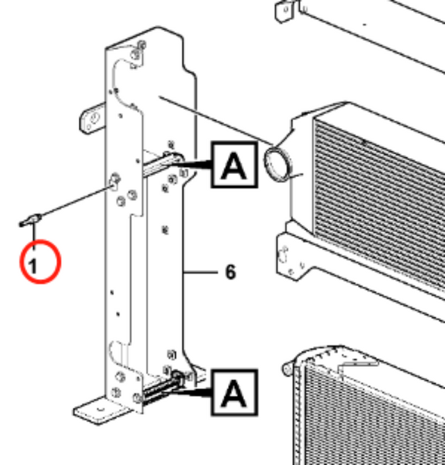 Hydraulic Radiator Core 15096620 15147619 for Volvo L150H L180H L220H L250H