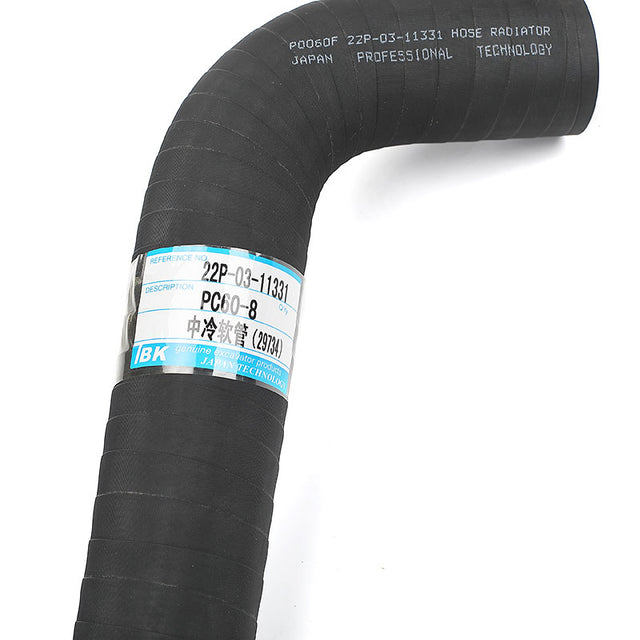 Intercooler Hose 22P-03-11331 22P0311331 Fits For Komatsu PC70 PC78US-8 PC70-8 PC88MR PW98MR