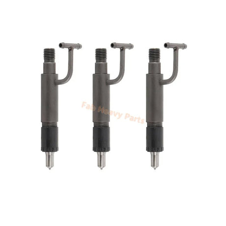 3 PCS Fuel Injector AM877675 729100-53100 for Yanmar Engine 3TN82E-G2 3TNE84 John Deere Tractor 955 - Fab Heavy Parts