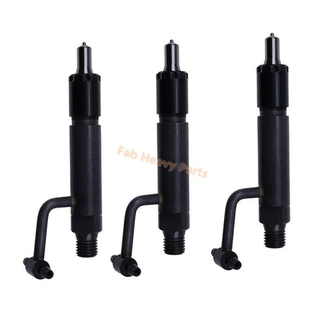 3PCS Fuel Injector VV11980253100 for New Holland Excavator E30 E35 E27B E50B E27 E50 - Fab Heavy Parts