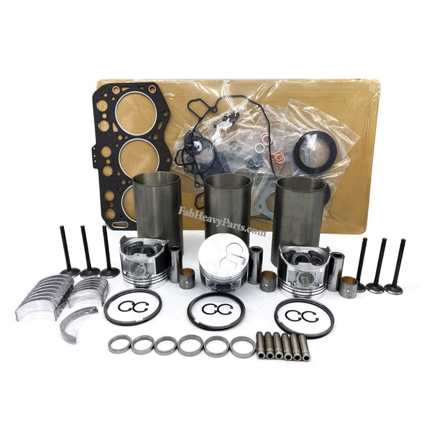 3TN84 3TNA84 3TNB84 Overhaul Rebuild Kit Fits Yanmar Engine YB281X Daewoo Kobelco Excavator YAG12S-3 Generator - Fab Heavy Parts