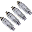 4 PCS Fuel Injector 093500-0984 23600-48010 for Toyota Engine 2J/H - Fab Heavy Parts