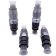 4 PCS Fuel Injector 093500-5700 23600-69105 for Toyota Engine 1KZ-T 1KZ-TE Land Cruiser - Fab Heavy Parts