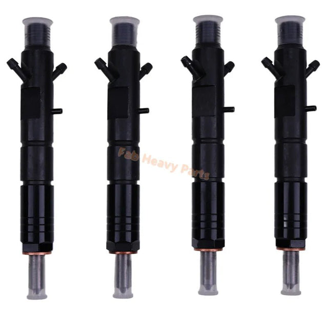 4 PCS Fuel Injector 236-1674 266-6830 20R-0476 for Caterpillar CAT Engine 3054C 3054 C4.4 Backhoe Loader 428D 432E 420D 416E - Fab Heavy Parts