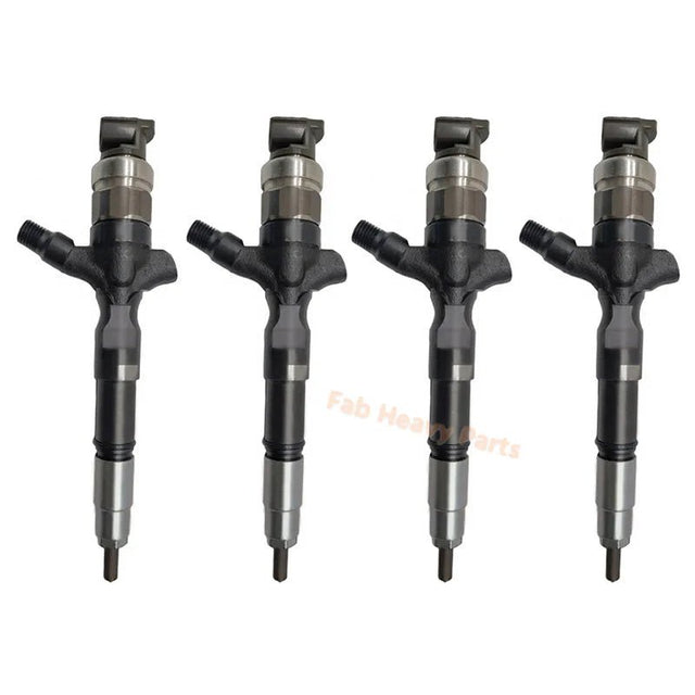 4 PCS Fuel Injector 23670-0L100 for Toyota Engine 2KD-TFV - Fab Heavy Parts