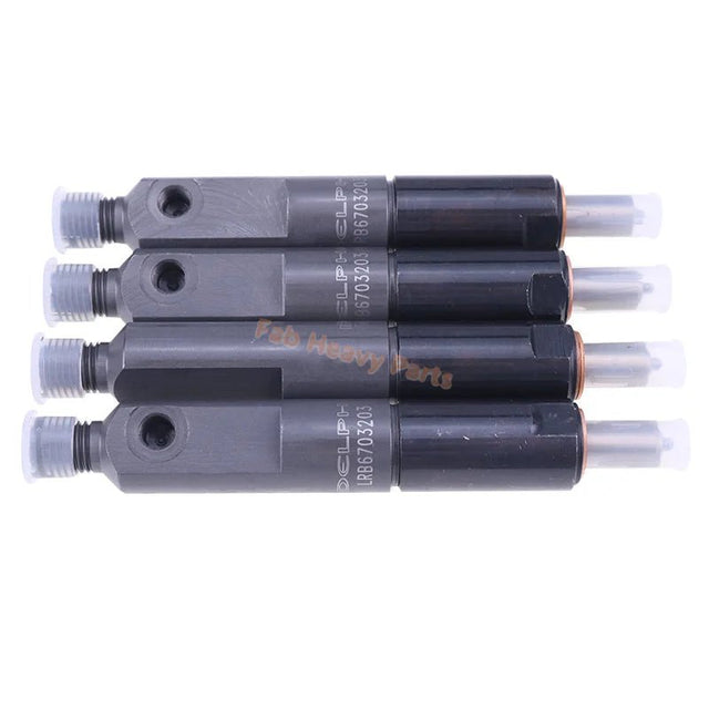 4 PCS Fuel Injector 2645A006 for Perkins Engine T4.236 - Fab Heavy Parts