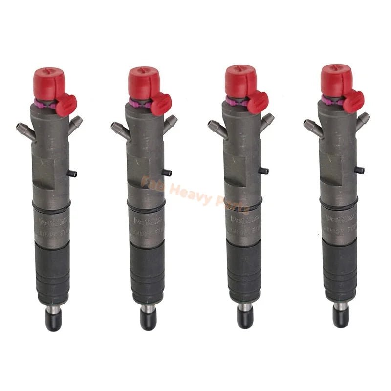 4 PCS Fuel Injector 315-3381 for Caterpillar CAT Engine C4.4 Loader 416 420F 422E 428E 430 432 434 444 - Fab Heavy Parts