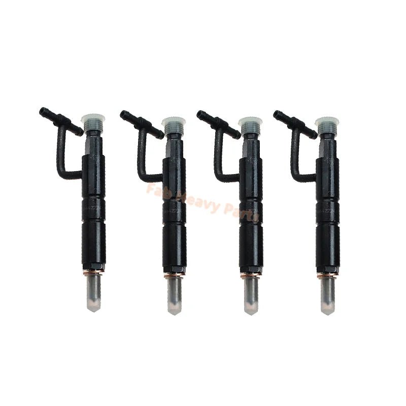 4 PCS Fuel Injector 6646906 for Isuzu Engine 4JB1 Bobcat Loader 843 853 1213 - Fab Heavy Parts