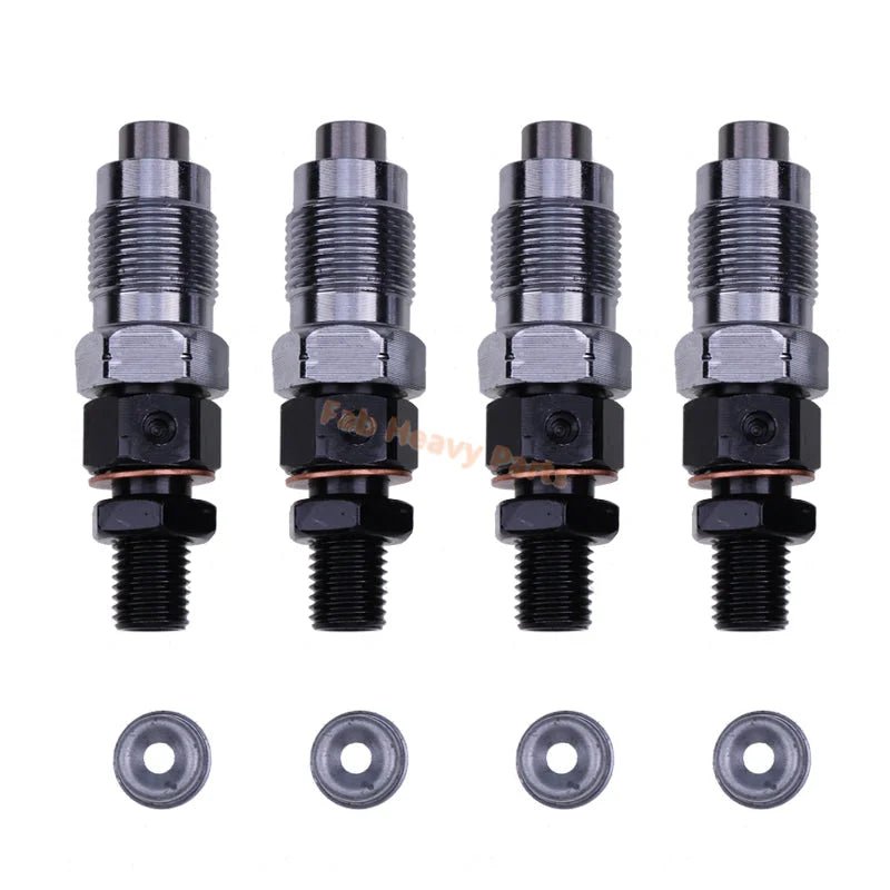 4 PCS Fuel Injector 6682522 for Kubota Engine V2003 Bobcat BL470 BL475 BL575 337 341 773 S150 S160 S175 S185 T190 - Fab Heavy Parts