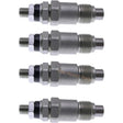 4 PCS Fuel Injector Assy 093500-2010 23600-87304-000 for Daihatsu Engine DL - Fab Heavy Parts