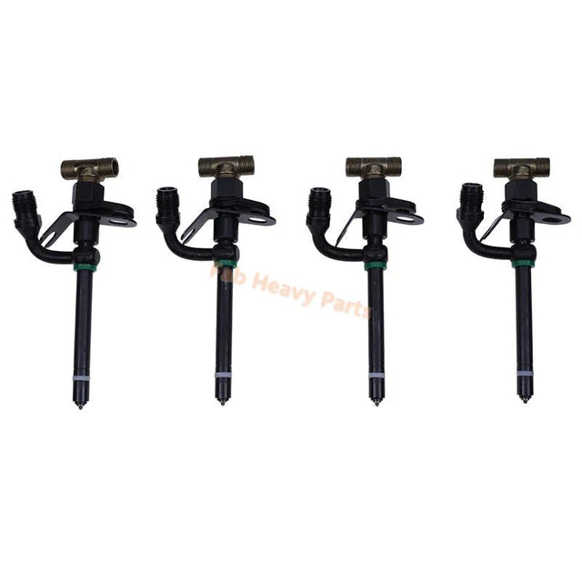 4 PCS Injection Nozzle SE500820 for John Deere Engine 4045 4039 Loader 210C 310C 315C 300D 310D - Fab Heavy Parts