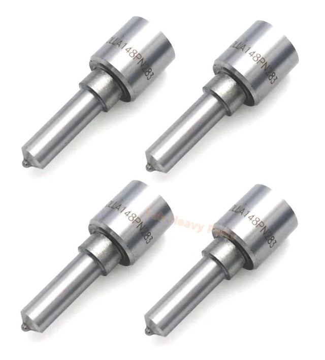 4 PCS Injector Nozzles DLLA148PN283 ME748715 for Mitsubishi Engine 4M4 - Fab Heavy Parts