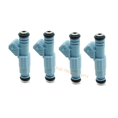 4PCS Fuel Injector 0280156280 for VW Opel Z20LER Z20LEH C20LET Z20LET Z20LEL - Fab Heavy Parts