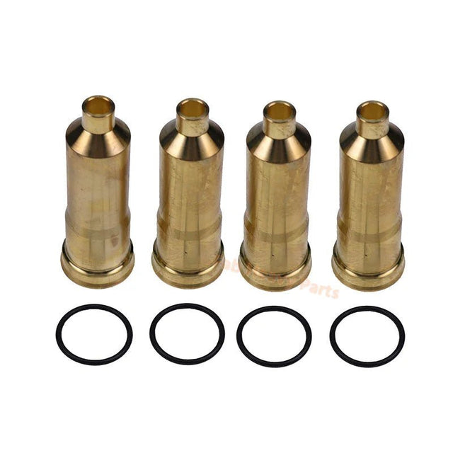 4PCS Injector Sleeve 8-97602301-1 for Isuzu Engine 4HK1 - Fab Heavy Parts