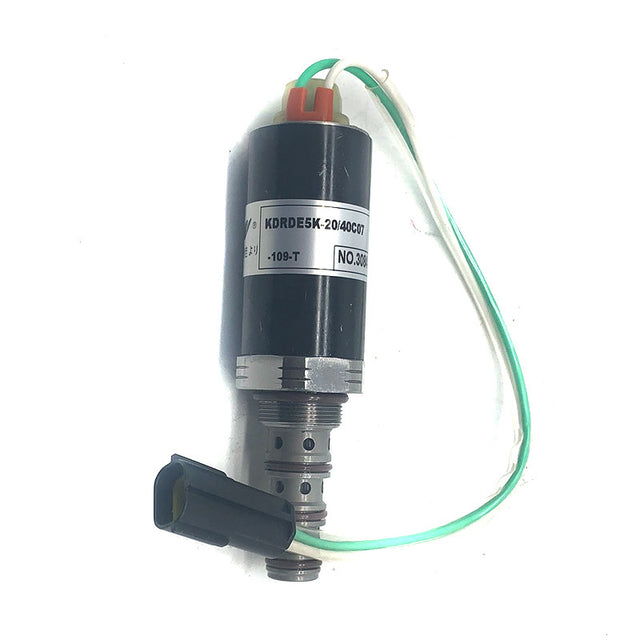 Válvula solenoide hidráulica KDRDE5K-20/40C04-109 para excavadora Volvo EC210