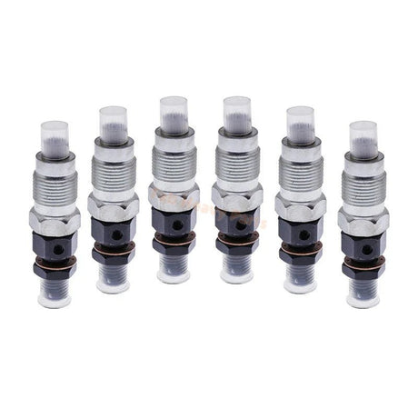 6 PCS Fuel Injector 093500-3400 23600-64050 for Toyota Engine 1HZ 2C Land Cruiser 4.2L - Fab Heavy Parts