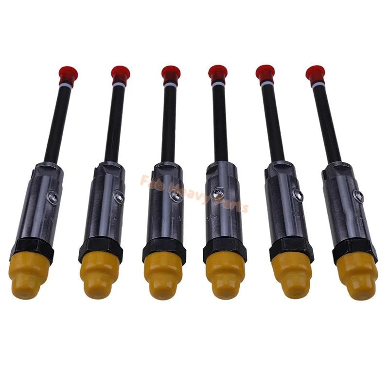 6 PCS Fuel Injector 0R-3591 for Caterpillar CAT Engine 3306 3306B 3306C Excavator 235B 235C 235D 350 L - Fab Heavy Parts