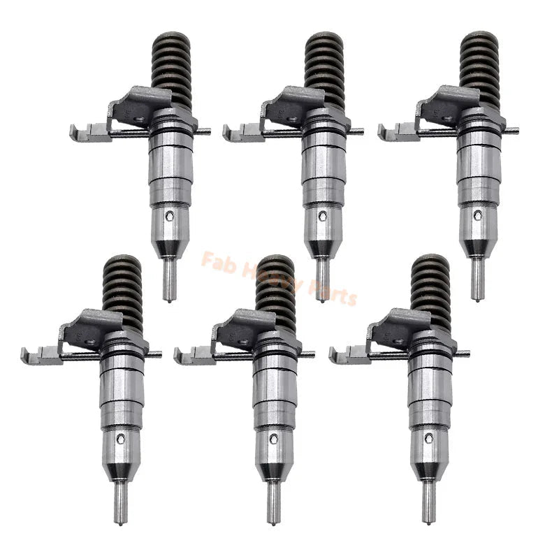 6 PCS Fuel Injector 0R-8684 127-8218 for Caterpillar CAT Engine 3116 3126 Loader 950G 960F 962G - Fab Heavy Parts