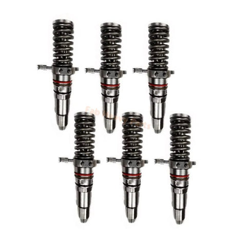 6 PCS Fuel Injector 10R-1252 for Caterpillar CAT Engine 3606 3612 - Fab Heavy Parts