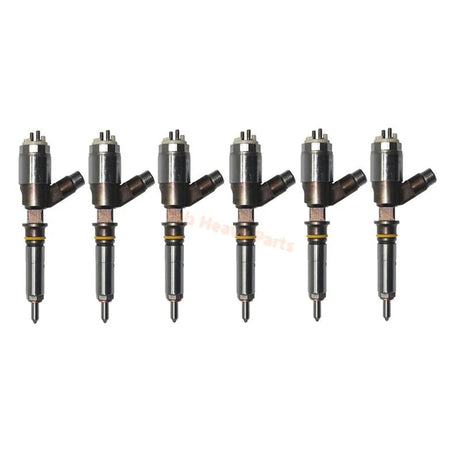 6 PCS Fuel Injector 2645A710 2645A732 2645A744 for Perkins Engine 1106D-E66TA - Fab Heavy Parts