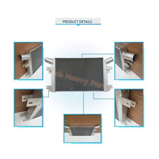 Fits For Komatsu Excavator PC300-7 PC300-8 PC300LC-7 PC300LC-8 Aftercooler 6152-62-5110