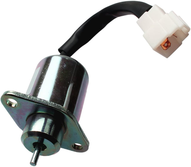 Fuel shutoff solenoid 7023161 for JLG Lift Kubota D905 Engine, 12V-Shut down solenoid-Fab Heavy Parts