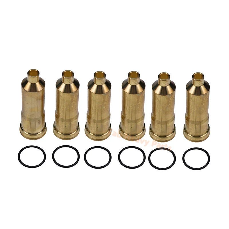 6PCS Injector Sleeve 8-97602301-1 for Isuzu Engine 6HK1 - Fab Heavy Parts